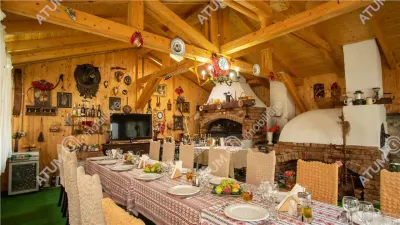 Pensiune de vanzare compusa din 33 camere restaurant terasa si piscina zona Rasinari din Sibiu - foto 9
