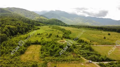 De vanzare teren intravilan 3900 mp in Porumbacu de Sus pe platoul centran, priveliste panoramica, Sibiu - foto 4
