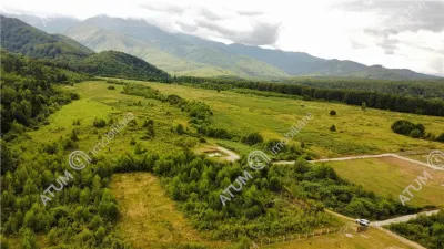 De vanzare teren intravilan 3900 mp in Porumbacu de Sus pe platoul centran, priveliste panoramica, Sibiu - foto 7