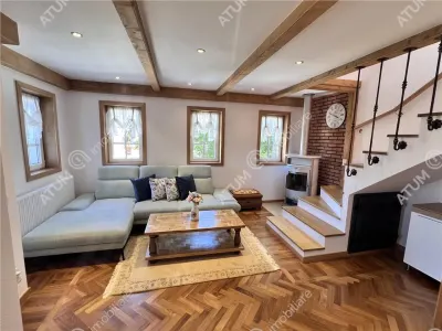 Casa individuala de vanzare cu 3 camere 2 bai si teren 172 mp situata in localitatea Sibiel - Sibiel