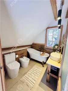 Casa individuala de vanzare cu 3 camere 2 bai si teren 172 mp situata in localitatea Sibiel - foto 11