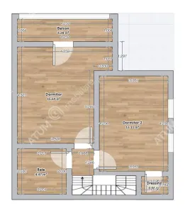 Casa individuala de vanzare cu 3 camere 2 bai si teren 172 mp situata in localitatea Sibiel - foto 7