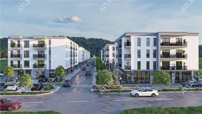 De vanzare in Selimbar apartament cu 2 camere la cheie in zona Pictor Brana - foto 6