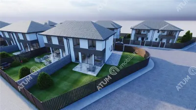 De vanzare casa cu 4 camere decomandate si teren de 240 mp in Selimbar - foto 2