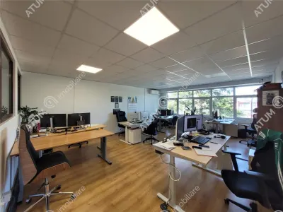 De inchiriat spatiu de birouri de 170 mp cu doua grupuri sanitare in Zona Industriala Est din Sibiu - foto 6