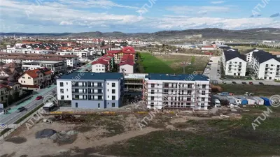 Apartament de vanzare la cheie cu 2 camere balcon si loc parcare zona Pictor Brana din Selimbar - foto 5
