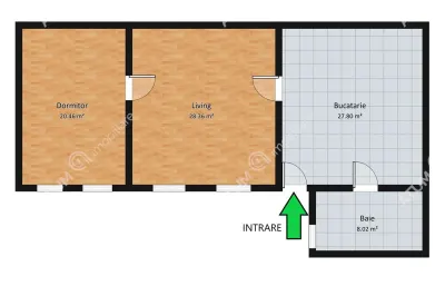 De vanzare apartament la casa cu 3 camere in zona Piata Cluj din Sibiu - foto 4