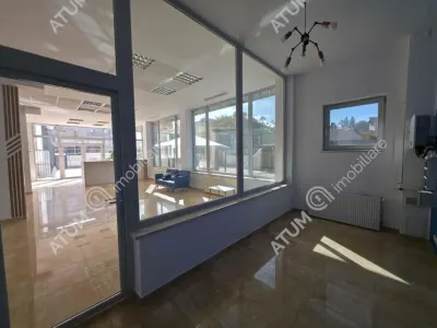 De inchiriat cladire multifuntionala cu parcare extinsa si terasa pentru evenimente corporate in Sibiu - foto 10