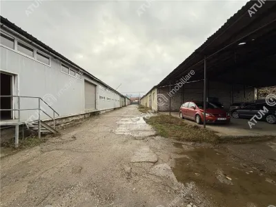 Hala industriala de vanzare in Cisnadie 1173 mp pretabila depozitare - foto 9