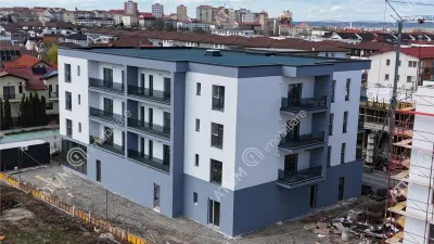 De vanzare apartament la cheie cu 2 camere la etajul 2 in Selimbar Pictor Brana - foto 2