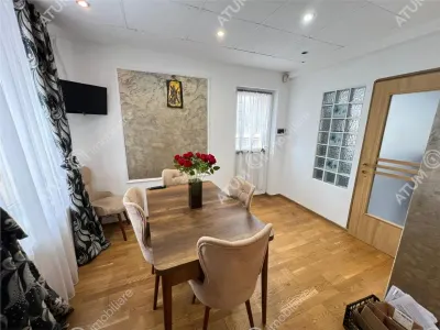De vanzare casa individuala cu 8 camere 2 garaje amplasata pe teren de 500 mp situata in Selimbar/Shopping City - foto 18