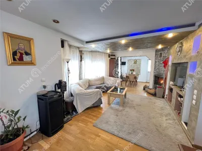 De vanzare casa individuala cu 8 camere 2 garaje amplasata pe teren de 500 mp situata in Selimbar/Shopping City - foto 4