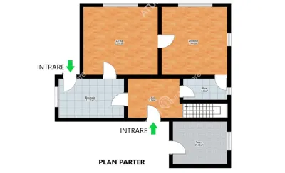 Casa individuala cu 4 camere pe teren de 575 mp de vanzare in zona Vasile Milea din Sibiu - foto 7