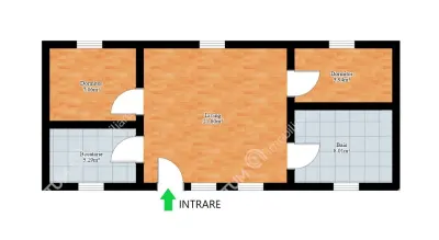 Apartament cu 3 camere decomandate de inchiriat la casa cu curte zona Trei Stejari din Sibiu - foto 5