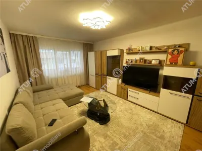 De vanzare apartament cu 3 camere decomandate si pivnita in zona Turnisor din Sibiu - foto 1