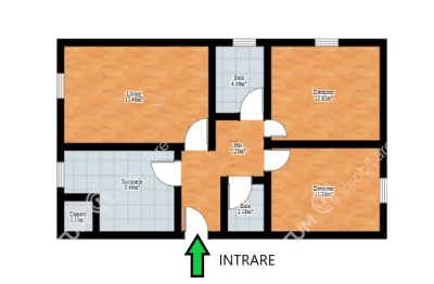 De vanzare apartament cu 3 camere decomandate si pivnita in zona Turnisor din Sibiu - foto 7