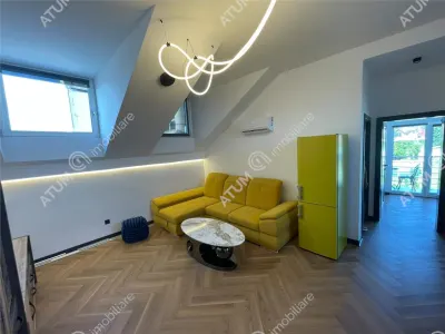 De inchiriat apartament modern cu 3 camere balcon si 2 locuri de parcare in zona Turnisor din Sibiu - foto 3