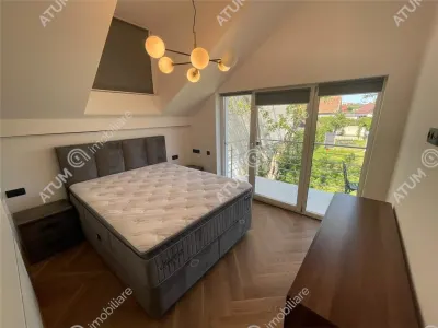 De inchiriat apartament modern cu 3 camere balcon si 2 locuri de parcare in zona Turnisor din Sibiu - foto 5