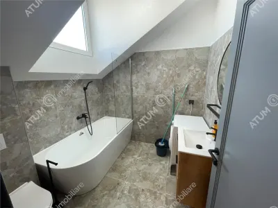 De inchiriat apartament modern cu 3 camere balcon si 2 locuri de parcare in zona Turnisor din Sibiu - foto 10