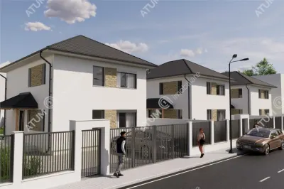 De vanzare casa individuala cu 4 camere si teren de 380 mp in Sura Mica zona Sportului - foto 8