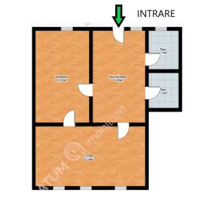 De vanzare apartament cu 2 camere decomandate la casa in zona ultracentrala Sibiu - foto 7