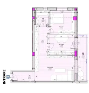De vanzare apartament finisat la cheie cu 3 camere si balcon zona Pictor Brana Selimbar - foto 5