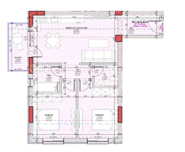 De vanzare in zona Pictor Brana apartament la cheie cu 3 camere 2 bai si balcon la etajul 1 - foto 3