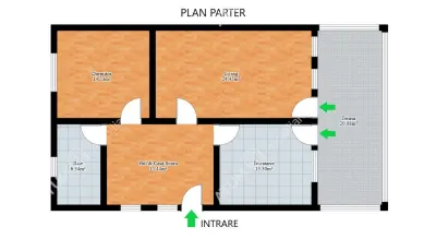 De vanzare casa individuala cu 5 camere si curte proprie in cartierul Tineretului - foto 11