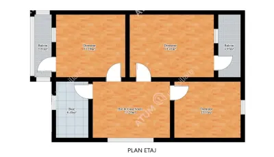 De vanzare casa individuala cu 5 camere si curte proprie in cartierul Tineretului - foto 12