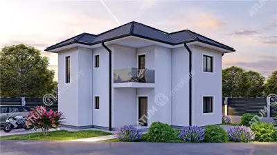 Casa individuala finisata la cheie de vanzare in Cristian 3 camere - Sibiu