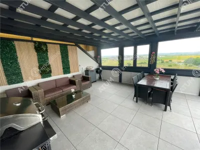 De inchiriat apartament tip penthouse cu 2 camere terasa si loc de parcare in zona Calea Surii Mici din Sibiu - foto 7