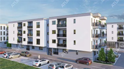 De vanzare apartament intabulat cu 3 camere finisat la cheie etaj 2 zona Brana - foto 8