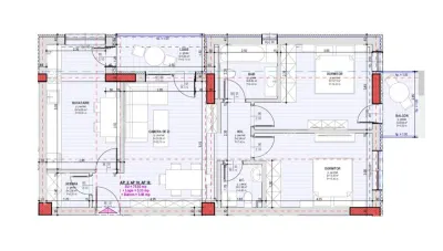 Apartament de vanzare la cheie cu 3 camere decomandate la etajul 2 in Selimbar zona Pictor Brana - foto 3