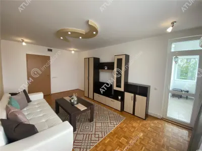 Apartament cu 2 camere decomandate si balcon de inchiriat in Sibiu zona Rahovei - Sibiu