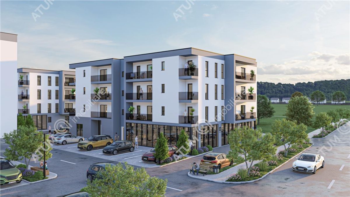 Apartament 3 camere decomandate la cheie intabulat de vanzare etaj 2 cu loc parcare - Sibiu
