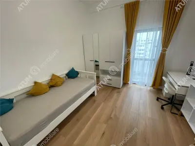 De inchiriat apartament penthouse cu 4 camere decomandate 2 balcoane terasa si loc de parcare situat in zona Doamna Stanca din Sibiu - foto 5