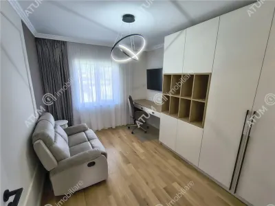Se inchiriaza o casa superba cu 4 camere si 2 bai in Sibiu zona Selimbar - foto 4