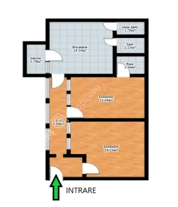 De vanzare apartament cu 2 camere cu balcon garaj curte si 2 pivnite in zona ultracentrala din Sibiu - foto 7