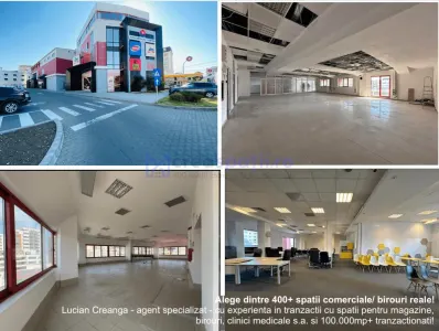 Spatii birouri, retail, str. Niciman semicentru de la 10mp la 300mp - Iasi