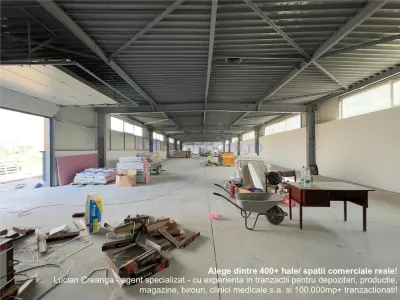Hala de inchiriat Iasi, de la 200mp la 944mp, langa Vama Iasi si Kaufland - Iasi
