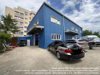 Hala de la 45mp la 187mp, zona Petrom Calea Chisinaului - Iasi