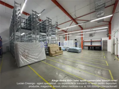 Hala, showroom birouri Pacurari rond Mall Moldova de la 40mp la 1000mp - foto 1