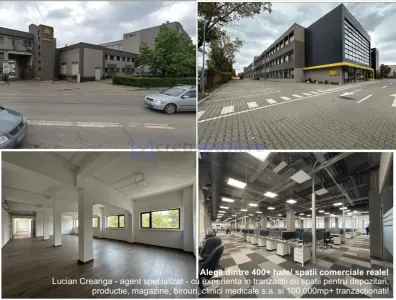 Spatii birouri Calea Chisinaului Carrefour de la 25mp la 1500mp - Iasi