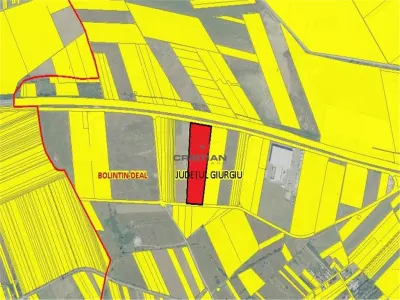 Vanzare teren Bolintin Deal - A1 - KM24, Giurgiu - Bolintin-Deal