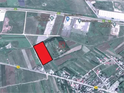 Vanzare teren Bolintin Deal - A1 - KM24, Giurgiu - Bolintin-Deal