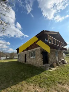 Cabana din piatra de codru si busteni pe Clisura Dunarii, Caraș-Severin - foto 2
