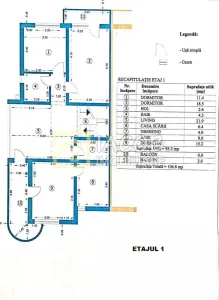 1/2 Duplex  S+D+P+2E, 455 mp in zona centrala a mun. Bacau - foto 14