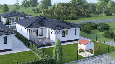 Casa Noua de Vanzare in Satu Mare| Doua compartimentari disponibile | Strada Odobescu | 124 mp Utili, 480 mp Teren, 3 Dormitoare, Incalzire in Pardoseala | 154.000 Euro - foto 22
