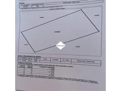 Teren intravilan cu autorizatie de construire - foto 1