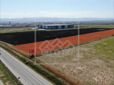 Ideal investitie - teren in Sibiu , zona Hornbach, acces facil la A10 - foto 2